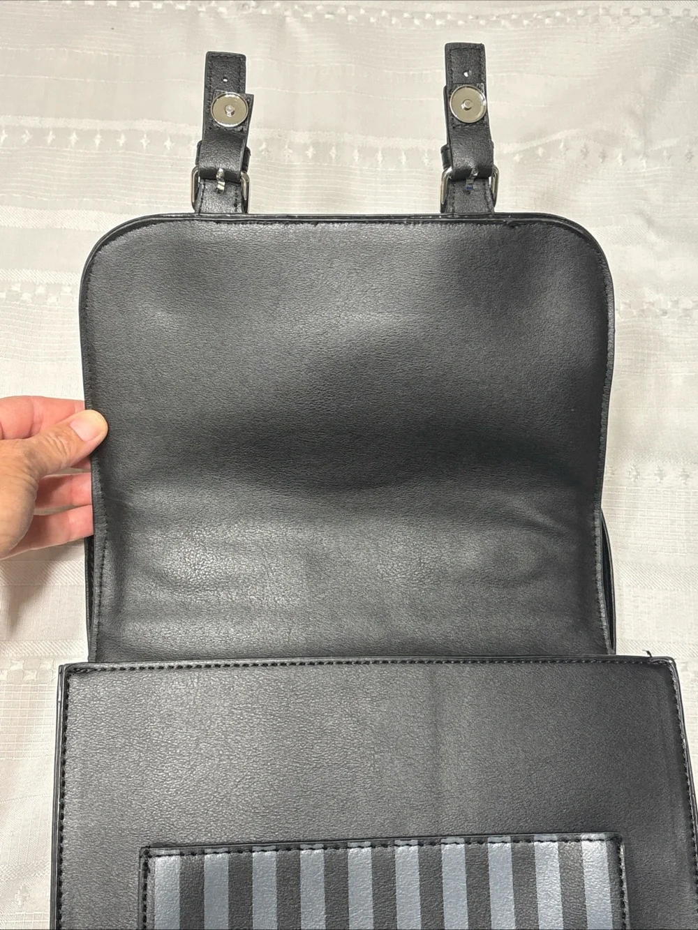 Wednesday Addams Nevermore Academy Blackfront Hot topic  Backpack Bag